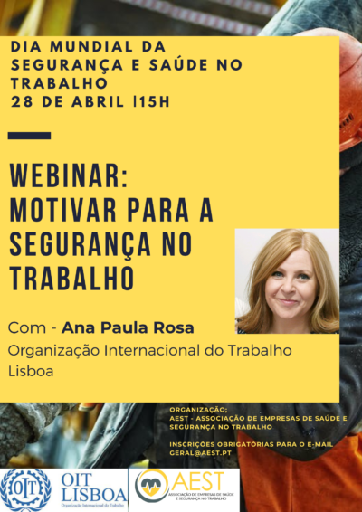 Webinar A De Abril Para Assinalar O Dia Mundial Da Seguran A E Sa De